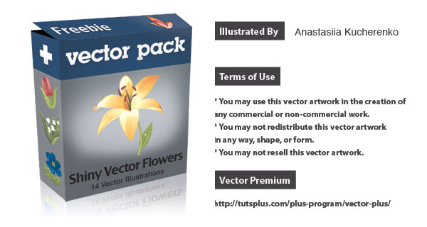 free vector Beautiful flowers vector
